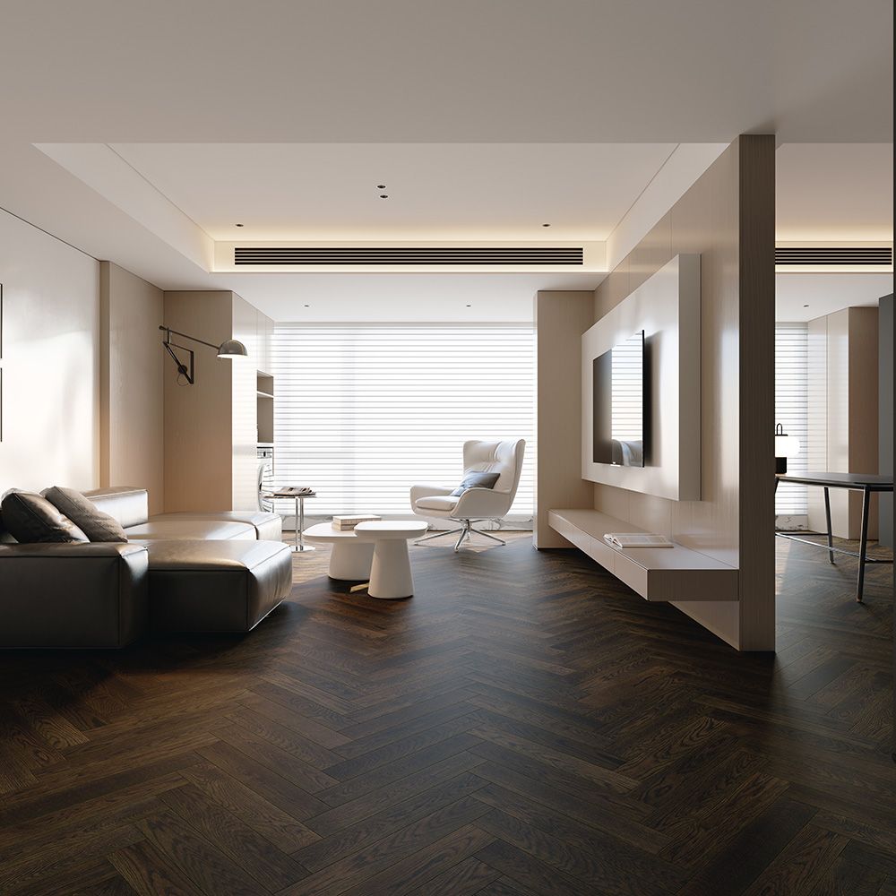 Lamella Toska Euro Oak Herringbone 15/3mm (Price per sqm)