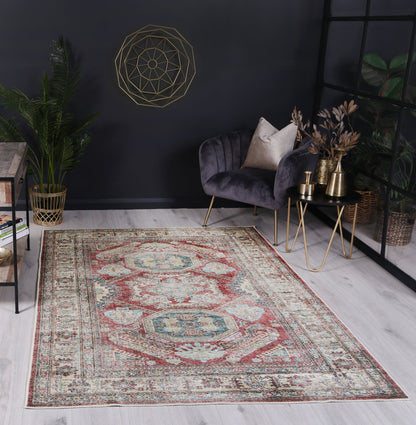 Traditional Kazak Ruby - VITAL 3607-00