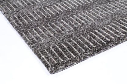Amritsar Attari Grey Cotton Blend Rug