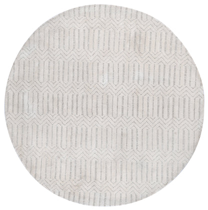 Amritsar Attari Cream Round Cotton Blend Rug