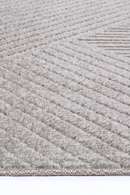 Ares Delia Overlay Ash Rug