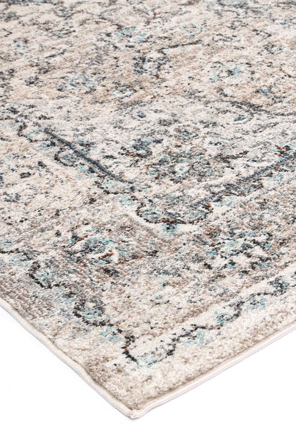 Ezra Grey Traditional Rug