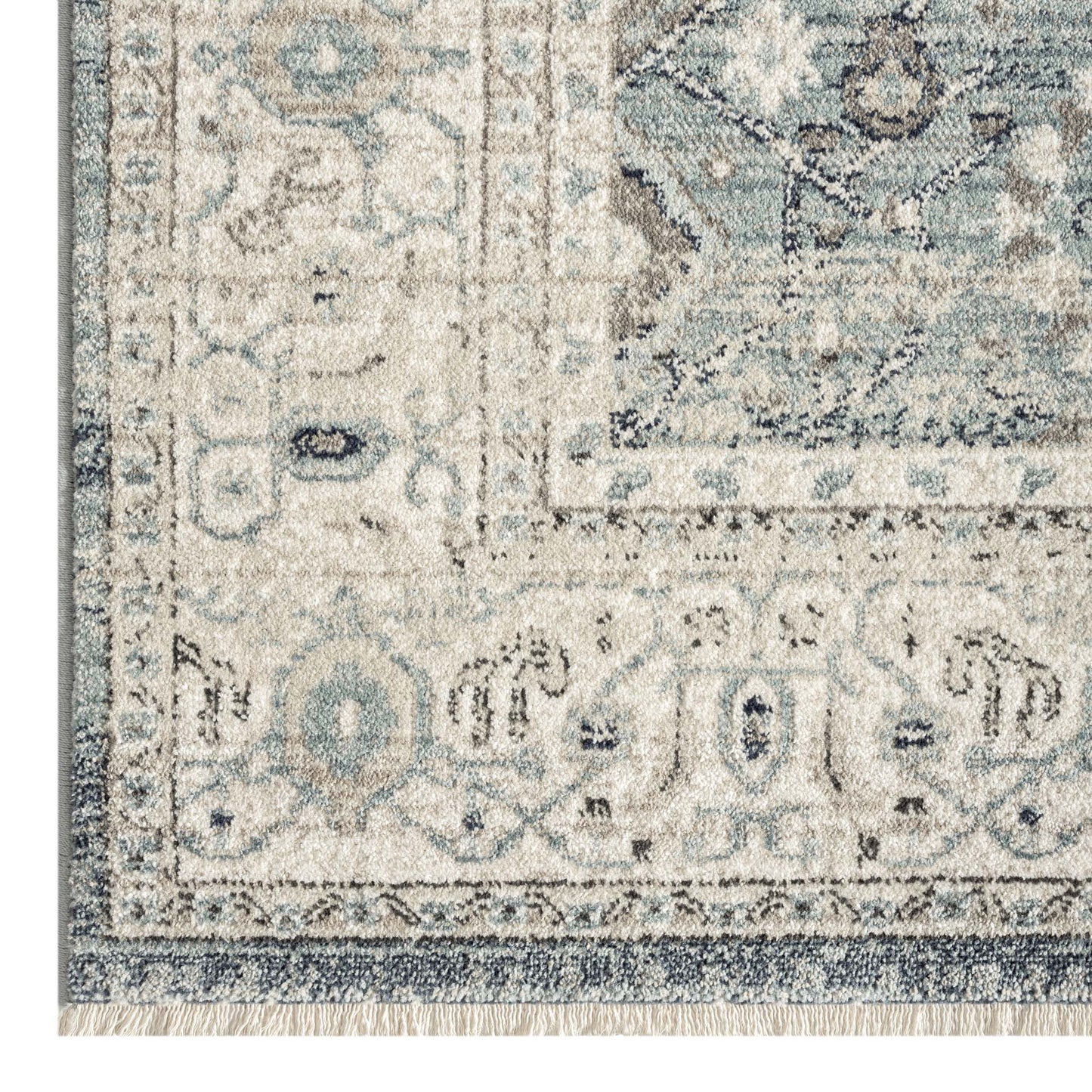 Austin 2203 Lt Blue Hallway Runner