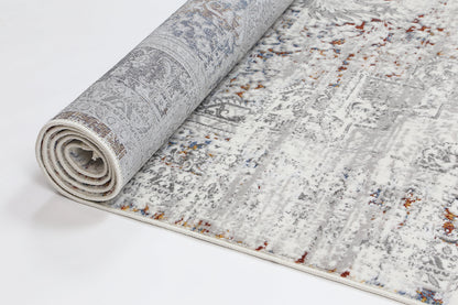 Bohemian Paradise Medalion Grey Multi Rug