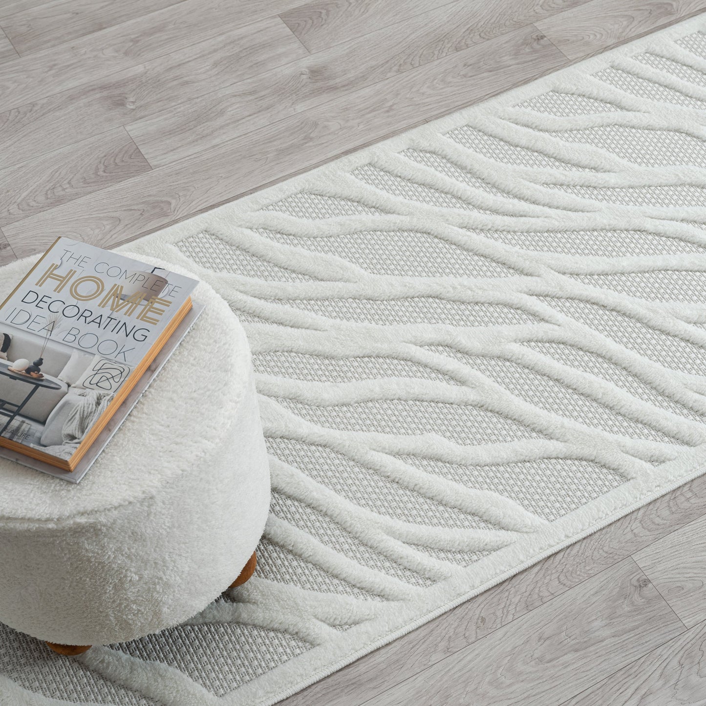 Calm 415 Ivory Hallway Runner