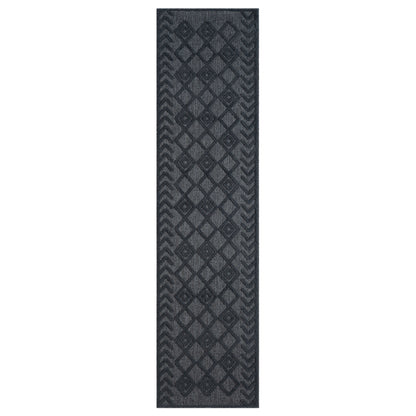 Calm 416 Charcoal Hallway Runner