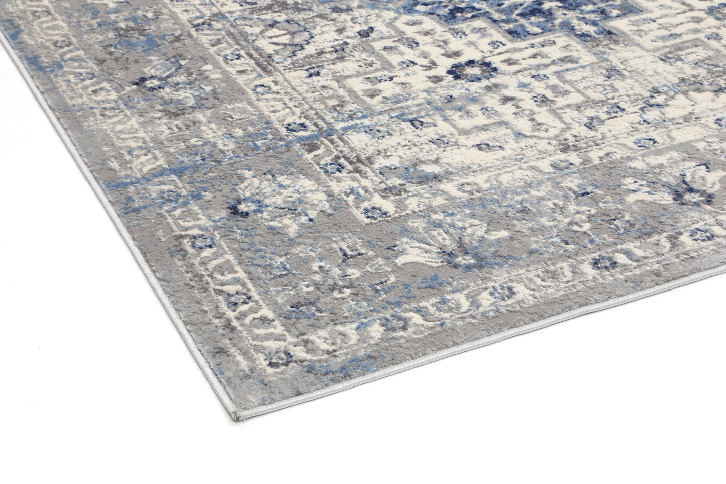 Amelia Navy Blue Oriental Rug