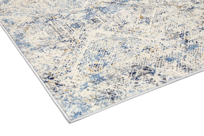 Amelia Navy Blue Ikat Rug