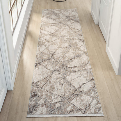Glamour 723 Ivory Runner