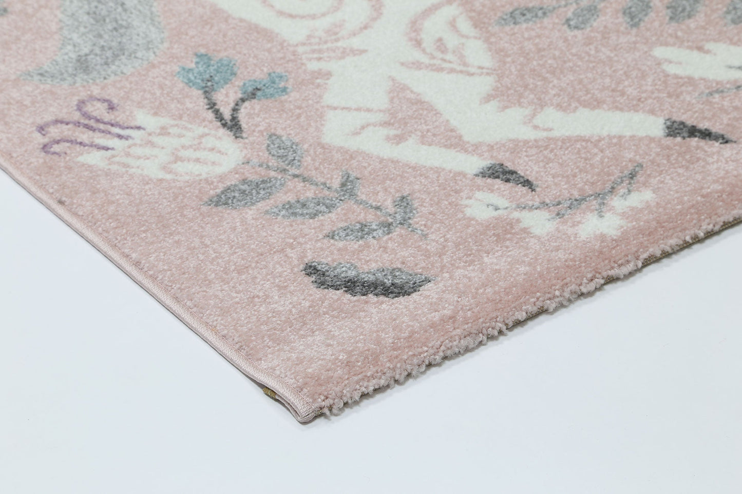 Happy Feet Kids Unicorn Rug Pink