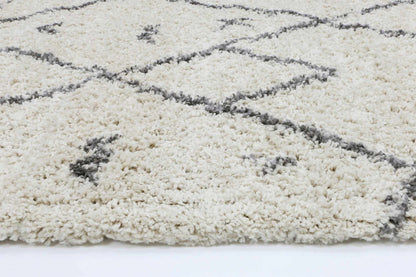 Kasbah Mizzie Tribal Cream Grey Rug
