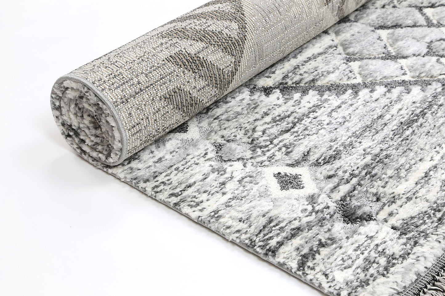 Kaza Tribal Tek Cream Grey Rug
