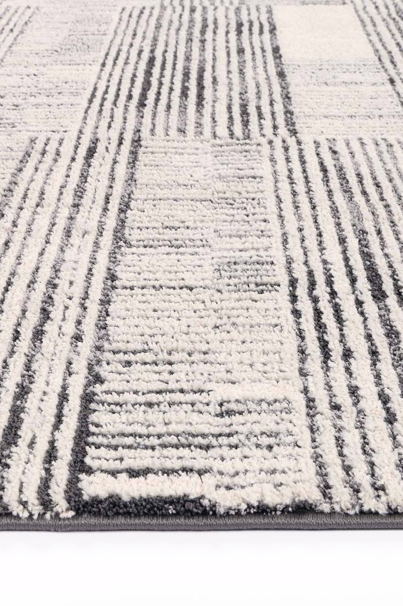 Verve Light Grey Brick Rug