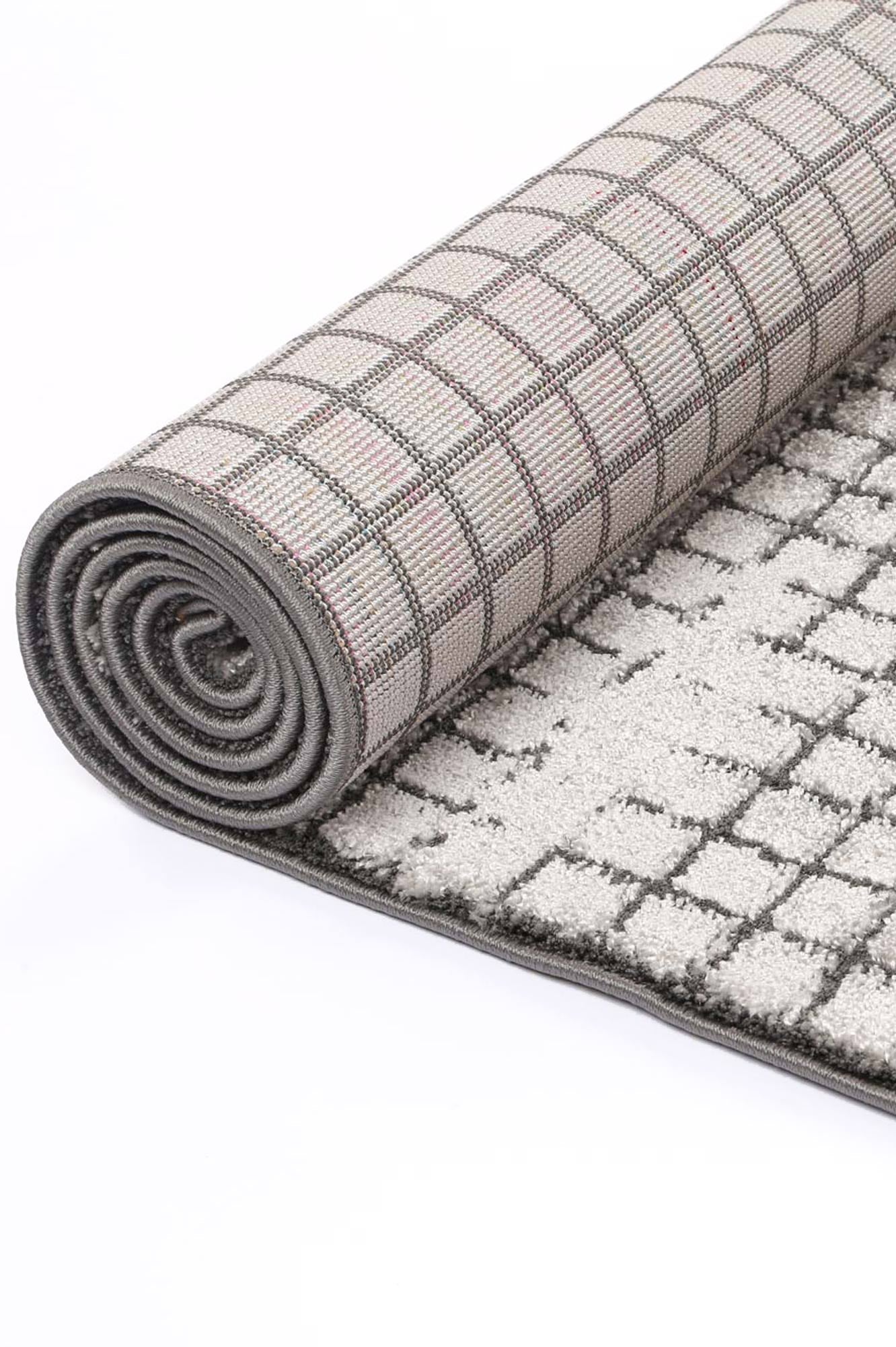 Verve Grey Cubic Rug