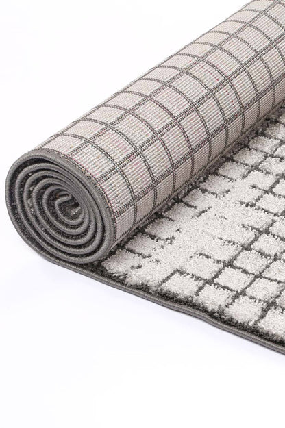 Verve Grey Cubic Rug