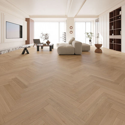 Lamella Maes Euro Oak Herringbone 15/3mm (Price per sqm)