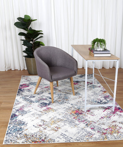 Provence Chiffa Cream Grey Transitional Rug - PROV01