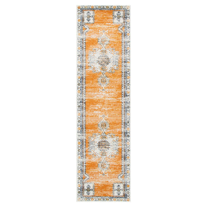 Provence Taza Terracotta Cream Transitional Rug - PROV07
