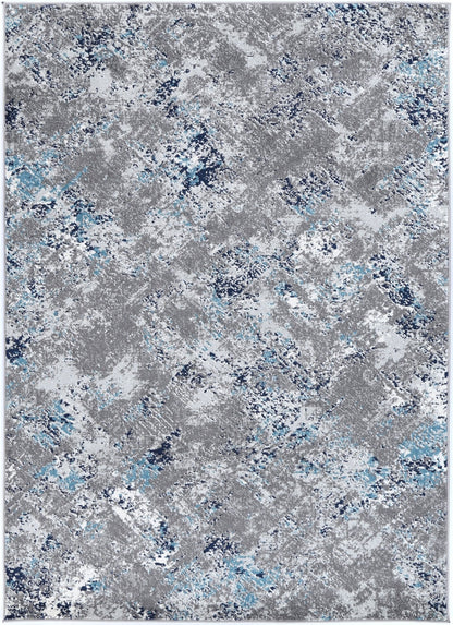Ligures Grey Blue Rug