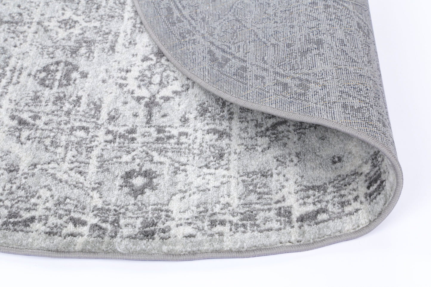 Ligures Grey White Ancient Rug