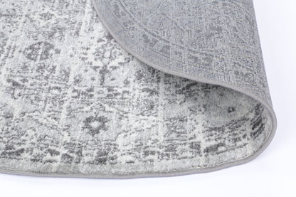 Ligures Grey White Ancient Rug