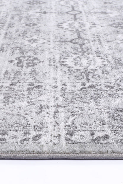 Ligures Grey White Ancient Rug