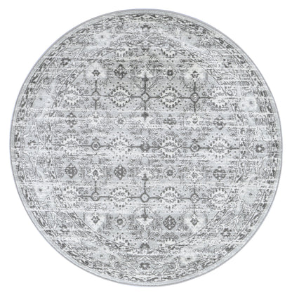 Ligures Grey White Ancient Rug