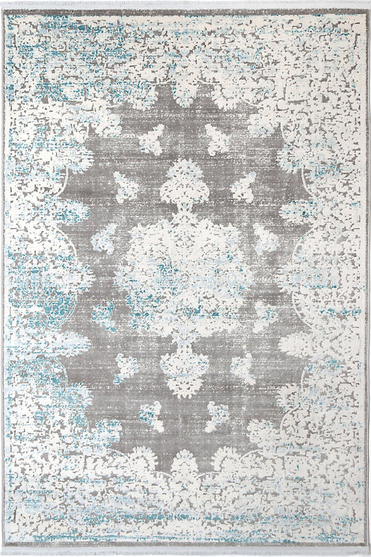 Rapsody Bizet Blue Traditional Rug