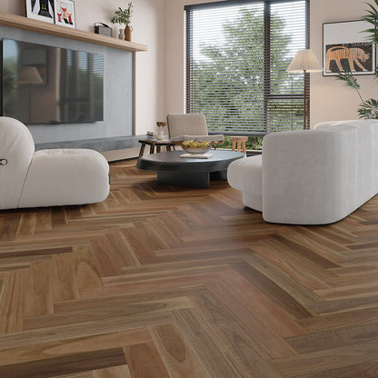 Lamella Spotted Gum Herringbone 15/3mm