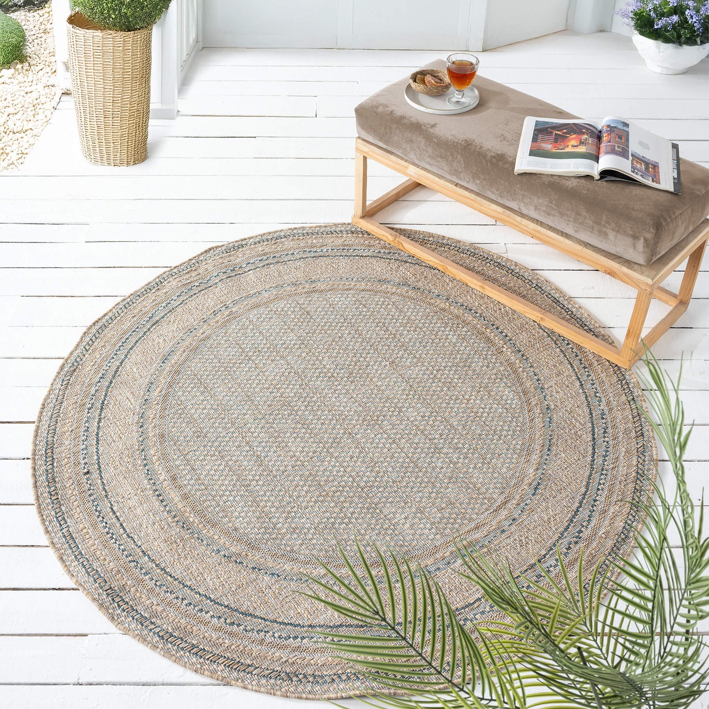 Terrace 553 Olive Round