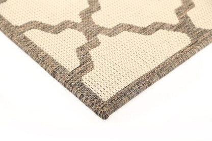 SISALO 5663/W71-W Non-Slip Flatweave Rug