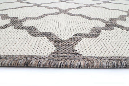 SISALO 5663/W71-W Non-Slip Flatweave Rug